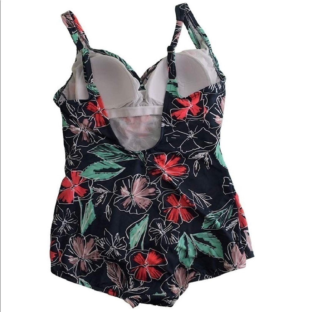 SWIM Solutions Tummy Control One Piece Swimsuit - Picture 2 of 6